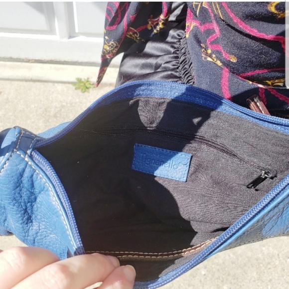 Tiganello Blue mini Shoulder Purse - Picture 2 of 3